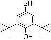 CAS # 950-59-4, 2,6-Di-tert-butyl-4-mercaptophenol