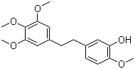 structure of CAS# 95041-90-0, 2-甲氧基-5-[2-(3,4,5-三甲氧基苯基)乙基]苯酚