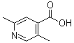 2,5-二甲基-4-吡啶羧酸分子结构 (CAS 951030-57-2)