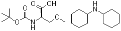CAS # 95105-33-2, N-[(1,1-Dimethylethoxy)carbonyl]-O-methyl-D-serine compd. with N-cyclohexylcyclohexanamine