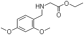 CAS 登录号：95218-34-1, N-(2,4-二甲氧基苄基)甘氨酸乙酯