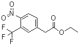 4-硝基-3-(三氟甲基)苯乙酸乙酯分子结构 (CAS 952210-98-9)