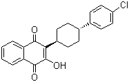 structure of CAS# 95233-18-4, 阿托伐醌