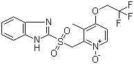 structure of CAS# 953787-54-7, Lansoprazole sulfone N-oxide
