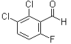 structure of CAS# 95399-95-4, 2,3-Dichloro-6-fluorobenzaldehyde