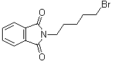 structure of CAS# 954-81-4, N-(5-溴戊基)邻苯二甲酰亚胺