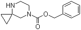 structure of CAS# 954240-30-3, 4,7-二氮杂螺[2.5]辛烷-7-羧酸苄酯