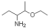 2-乙氧基-3-戊胺分子结构 (CAS 954278-03-6)