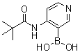 structure of CAS# 955123-29-2, [4-[(2,2-二甲基-1-氧代丙基)氨基]-3-吡啶基]硼酸