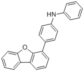 structure of CAS# 955959-87-2, 4-(二苯并[b,d]呋喃-4-基)-N-苯基苯胺