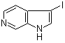 3-碘-1H-吡咯并[2,3-c]吡啶分子结构 (CAS 956003-24-0)