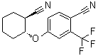 structure of CAS# 956004-50-5, 4-[(1R,2S)-2-氰基环己基氧基]-2-(三氟甲基)苯甲腈