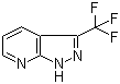 3-(三氟甲基)-1H-吡唑并[3,4-b]吡啶分子结构 (CAS 956010-87-0)