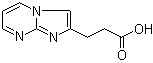 CAS 登录号：956101-01-2, 咪唑并[1,2-a]嘧啶-2-丙酸