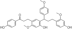 structure of CAS# 956103-79-0, 剑叶龙血素 C