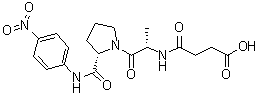 CAS # 95632-46-5, N-(3-Carboxy-1-oxopropyl)-L-alanyl-N-(4-nitrophenyl)-L-prolinamide