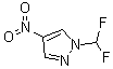 CAS 登录号：956477-64-8, 1-(二氟甲基)-4-硝基-1H-吡唑