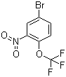 structure of CAS# 95668-20-5, 2-三氟甲氧基-5-溴硝基苯