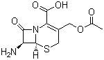 structure of CAS# 957-68-6, 7-氨基头孢烷酸