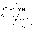 2-吗啉磺酰基苯硼酸分子结构 (CAS 957062-65-6)
