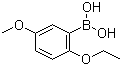 structure of CAS# 957065-85-9, 2-Ethoxy-5-methoxyphenylboronic acid