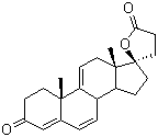 CAS # 95716-71-5, delta-9,11-Canrenone, 17-Hydroxy-3-oxopregn-4,6,9-triene-21-carboxylic acid gamma-lactone