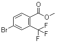 structure of CAS# 957207-58-8, 4-溴-2-(三氟甲基)苯甲酸甲酯