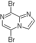5,8-二溴咪唑并[1,2-a]吡嗪分子结构 (CAS 957344-74-0)
