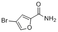 4-溴呋喃-2-甲酰胺分子结构 (CAS 957345-95-8)
