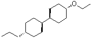(反式,反式)-4-乙氧基-4'-丙基-1,1'-联环己烷分子结构 (CAS 95756-62-0)