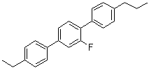 structure of CAS# 95759-44-7, 4''-乙基-2'-氟-4-丙基-1,1':4',1''-三联苯