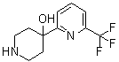 6-Trifluoromethyl-2',3',5',6'-tetrahydro-1'H-[2,4']bipyridinyl-4'-ol molecular structure (CAS 957999-59-6)
