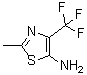 2-甲基-4-(三氟甲基)-5-噻唑胺分子结构 (CAS 958452-22-7)