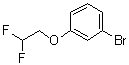 1-溴-3-(2,2-二氟乙氧基)苯分子结构 (CAS 958454-25-6)