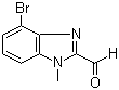 CAS # 958863-76-8, 4-Bromo-1-methyl-1H-benzo[d]imidazole-2-carbaldehyde