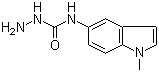 N-(1-甲基-1H-吲哚-5-基)氨基甲酰肼分子结构 (CAS 958888-24-9)