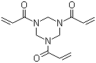structure of CAS# 959-52-4, 1,3,5-三丙烯酰基六氢-1,3,5-三嗪