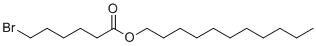 十一烷基6-溴己酸酯分子结构 (CAS 959040-06-3)