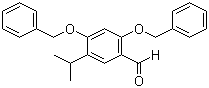 structure of CAS# 959466-51-4, 2,4-二苄氧基-5-异丙基苯甲醛