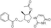 CAS 登录号：959843-61-9, 3'-脱氧-3'-甲基尿苷 2'-乙酸酯 5'-苯甲酸酯