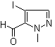 structure of CAS# 959986-66-4, 4-碘-1-甲基-1H-吡唑-5-甲醛