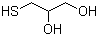 1-硫代甘油分子结构 (CAS 96-27-5)