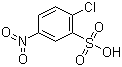 structure of CAS# 96-73-1, 2-Chloro-5-nitrobenzenesulfonic acid