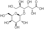 CAS # 96-82-2, Lactobionic acid, 4-O-beta-D-Galactopyranosyl-D-gluconic acid