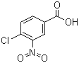 structure of CAS# 96-99-1, 4-氯-3-硝基苯甲酸