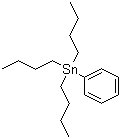 structure of CAS# 960-16-7, Tributylphenyltin