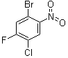 structure of CAS# 960000-93-5, 1-溴-4-氯-5-氟-2-硝基苯