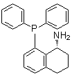 structure of CAS# 960128-64-7, (1R)-8-(二苯基膦基)-1,2,3,4-四氢-1-萘胺