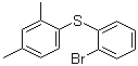 structure of CAS# 960203-41-2, 1-[(2-Bromophenyl)thio]-2,4-dimethylbenzene