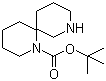 structure of CAS# 960294-18-2, 1,8-二氮杂螺[5.5]十一烷-1-羧酸叔丁酯